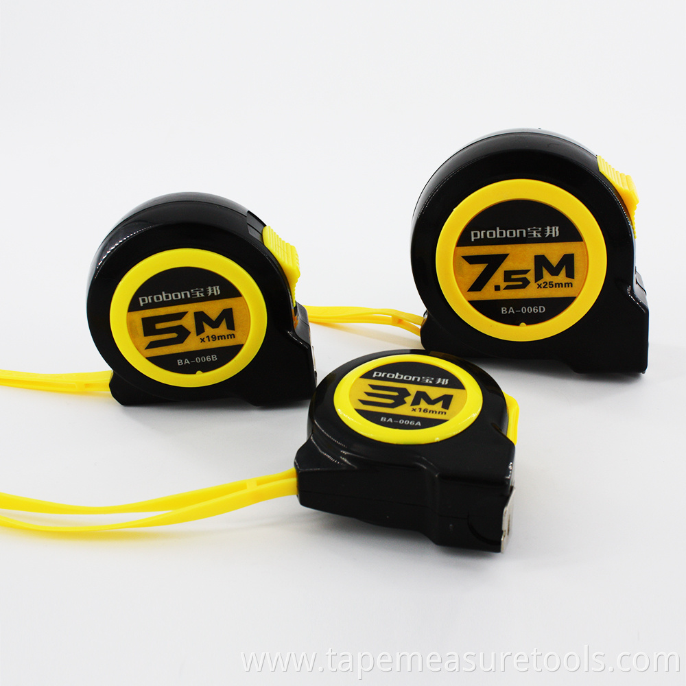 Factory direct sales customization 5m 3m 7.5m pocket measuring tape retractable tape measure